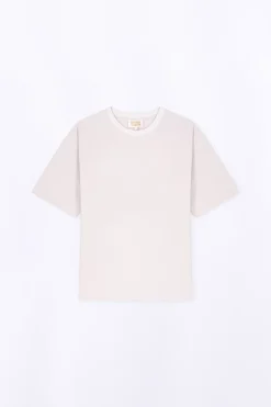 T-Shirts*Gertrude T-Shirt Col Rond Coupe Oversize Barnabe Ciment