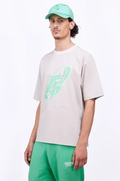 T-Shirts*Gertrude T-Shirt Col Rond Coupe Oversize Barnabe Circle Ciment