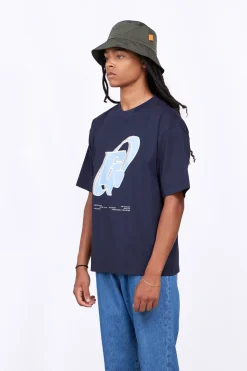 T-Shirts*Gertrude T-Shirt Col Rond Coupe Oversize Barnabe Circle Night