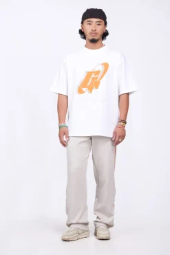 T-Shirts*Gertrude T-Shirt Col Rond Coupe Oversize Barnabe Circle Optic White