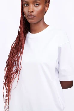 T-Shirts*Gertrude T-Shirt Col Rond Coupe Oversize Barnabe Optic White