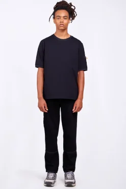 T-Shirts*Gertrude T-Shirt Poche Bi-Matieres Jordan Black