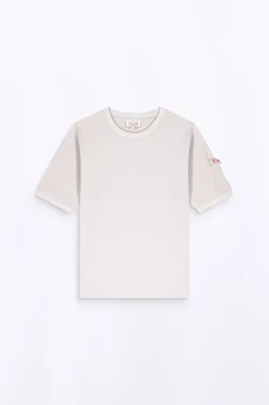 T-Shirts*Gertrude T-Shirt Poche Bi-Matieres Jordan Ciment