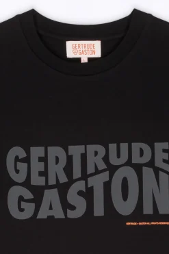 T-Shirts*Gertrude T-Shirt Uni En Coton Leonce Black