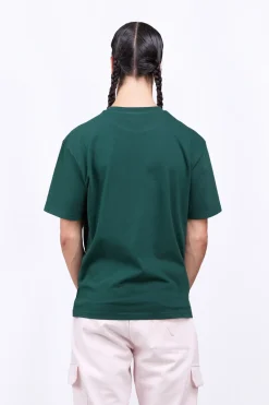 T-Shirts*Gertrude T-Shirt Uni En Coton Leonce Dark Green