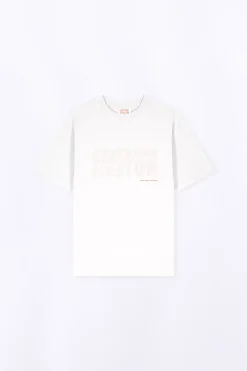 T-Shirts*Gertrude T-Shirt Uni En Coton Leonce Optic White