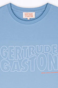 T-Shirts*Gertrude T-Shirt Uni En Coton Regular Lina Hortensia