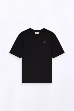 T-Shirts*Gertrude T-Shirt Unisexe Coupe Droite Leonce Puffer Black