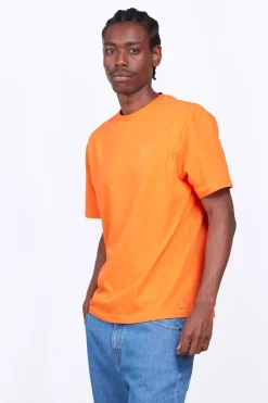 T-Shirts*Gertrude T-Shirt Unisexe Coupe Droite Leonce Puffer Orange