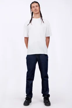 T-Shirts*Gertrude T-Shirt Unisexe Regular Imprime Dos Leonce Twisted Optic White