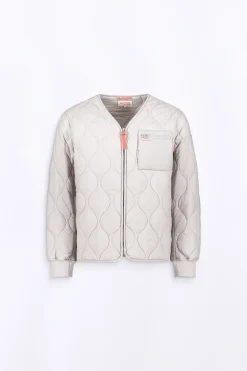 Vestes*Gertrude Veste Quiltee En Nylon Fin Orso Ciment