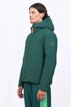 Vestes*Gertrude Veste Reversible En Neoprene Gaspard Dark Green