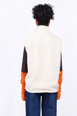 Vestes & Surchemises*Gertrude Veste Sans Manches En Sherpa Reversible Bakary